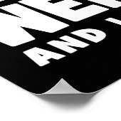 Workout Motivierend Poster (Ecke)