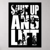 Workout Motivierend Poster (Vorne)