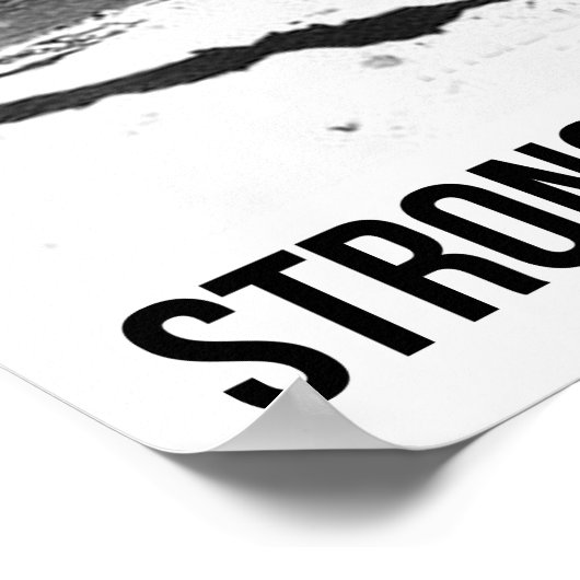 Workout Motivierend Poster (Ecke)