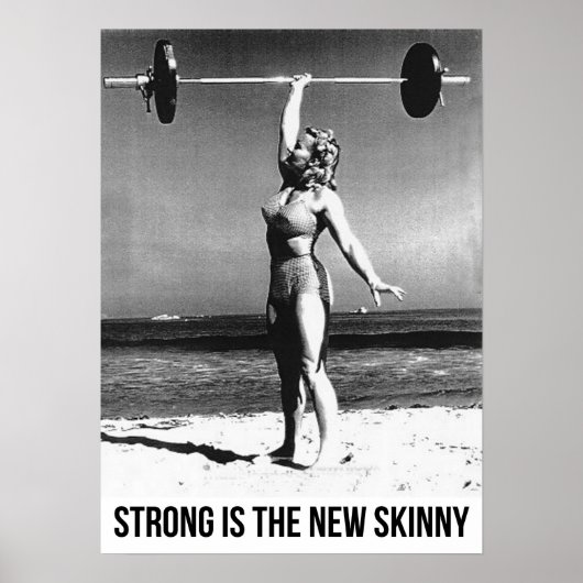 Workout Motivierend Poster (Vorne)