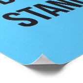 Workout Motivierend Poster (Ecke)