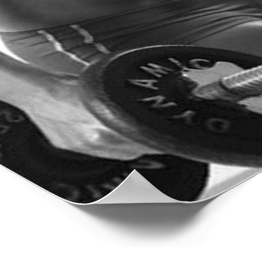 Workout Motivierend Poster (Ecke)