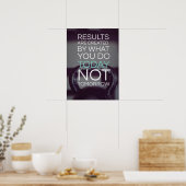 Workout Motivierend Poster (Küche)