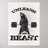 Workout Motivierend Poster (Vorne)