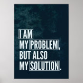 Workout Motivierend Poster (Vorne)