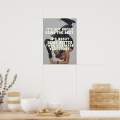 Workout Motivierend Poster (Küche)