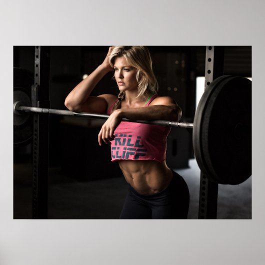 Workout Motivierend Poster (Vorne)