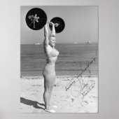 Workout Motivierend Poster (Vorne)