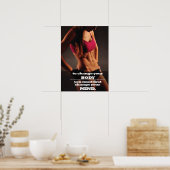 Workout Motivierend Poster (Küche)