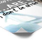 Workout Motivierend Poster (Ecke)