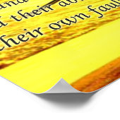 Workout Motivierend Poster (Ecke)