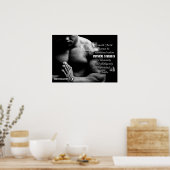 Workout Motivierend Poster (Küche)