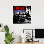 Workout Motivierend Poster (Heimbüro)