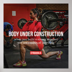 Workout Motivierend Poster