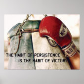 Workout Motivierend Poster (Vorne)