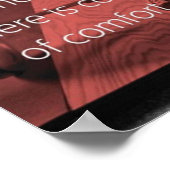 Workout Motivierend Poster (Ecke)