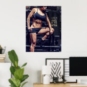 Workout Motivierend Poster (Heimbüro)