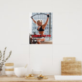 Workout Motivierend Poster (Küche)