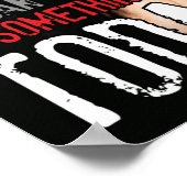 Workout Motivierend Poster (Ecke)