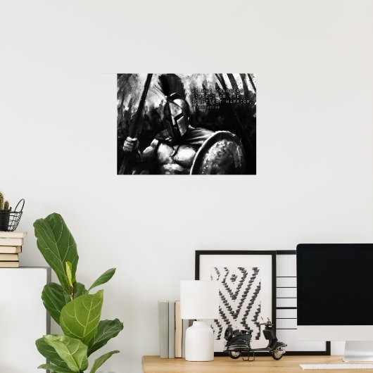 Workout Motivierend Poster (Heimbüro)