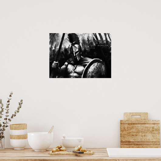 Workout Motivierend Poster (Küche)