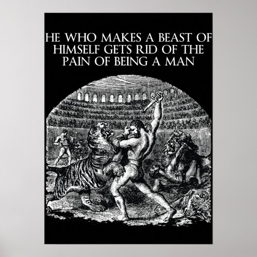 Workout Motivierend Poster (Vorne)