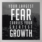 Workout Motivierend Poster (Vorne)