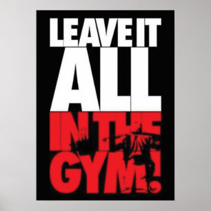 Workout Motivierend Poster