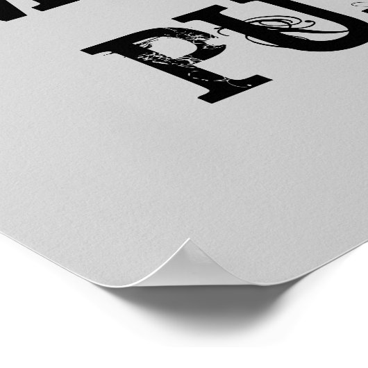 Workout Motivierend Poster (Ecke)