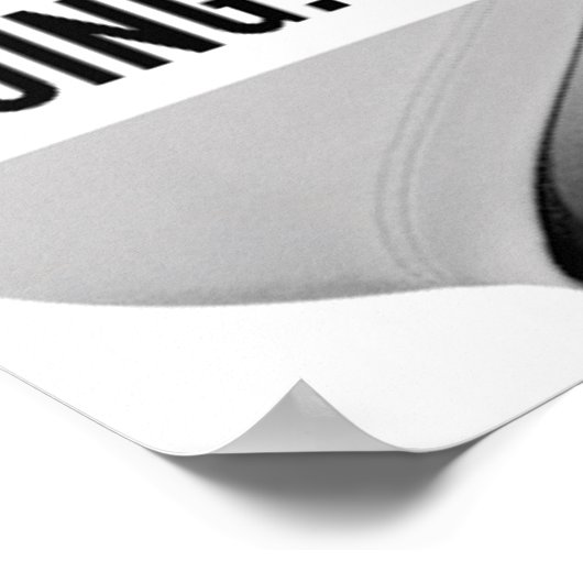 Workout Motivierend Poster (Ecke)