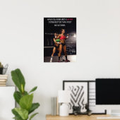 Workout Motivierend Poster (Heimbüro)