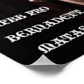 Workout Motivierend Poster (Ecke)