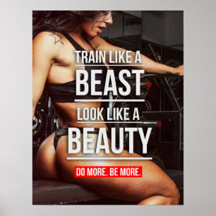 Workout Motivierend Poster