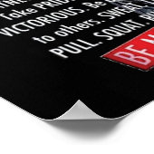 Workout Motivierend Poster (Ecke)