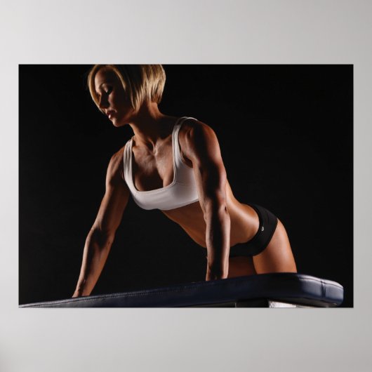 Workout Motivierend Poster (Vorne)