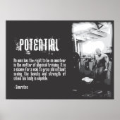 Workout Motivierend Poster (Vorne)