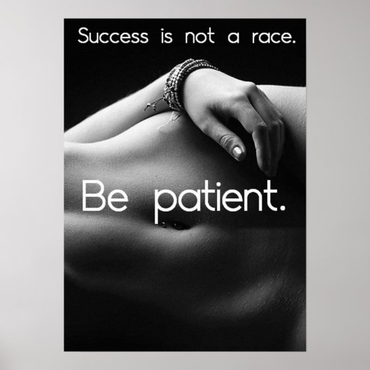 Workout Motivierend Poster (Vorne)