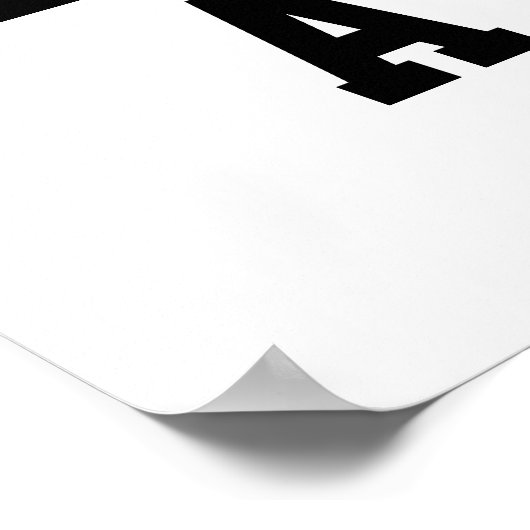 Workout Motivierend Poster (Ecke)