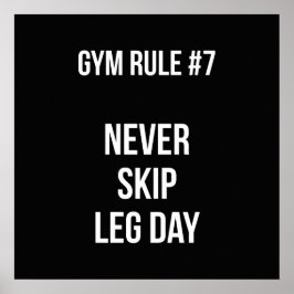 Workout Motivierend Poster