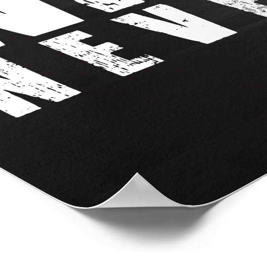 Workout Motivierend Poster (Ecke)