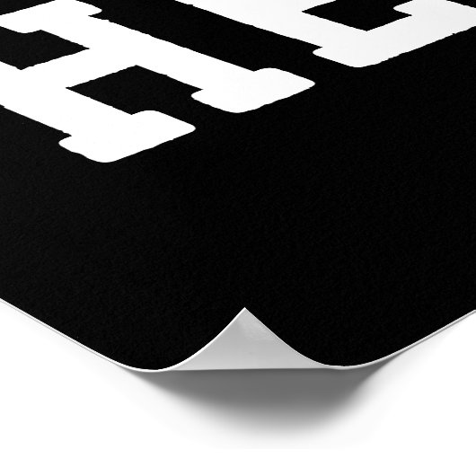 Workout Motivierend Poster (Ecke)