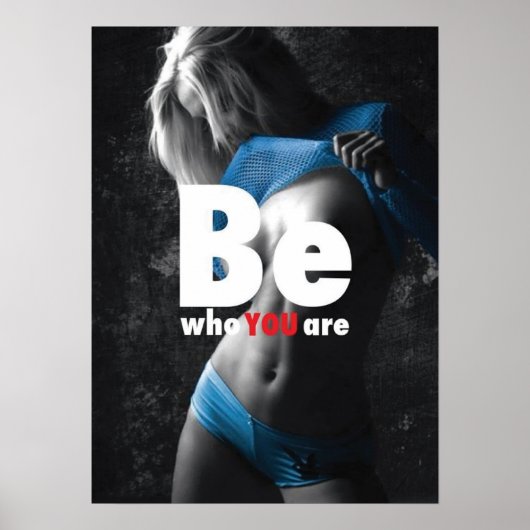 Workout Motivierend Poster (Vorne)