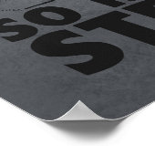 Workout Motivierend Poster (Ecke)