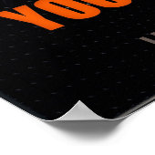 Workout Motivierend Poster (Ecke)