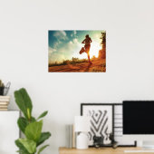 Workout Motivierend Poster (Heimbüro)