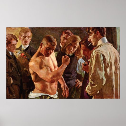 Workout Motivierend Poster (Vorne)