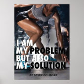 Workout Motivierend Poster (Vorne)