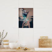 Workout Motivierend Poster (Küche)