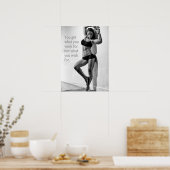 Workout Motivierend Poster (Küche)