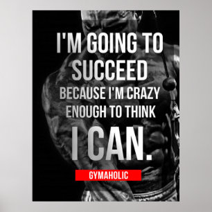 Workout Motivierend Poster